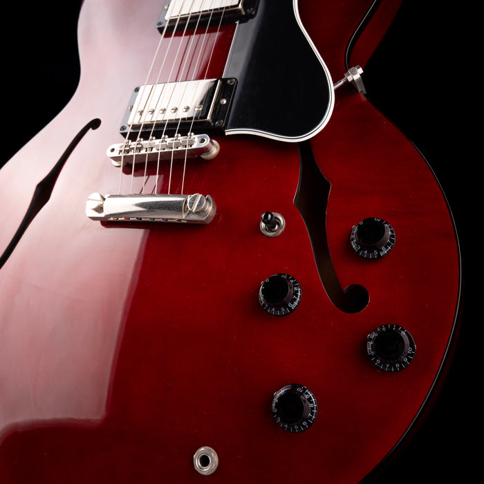 Pre Owned 2017 Gibson ES-335 Dot Wine Red With OHSC