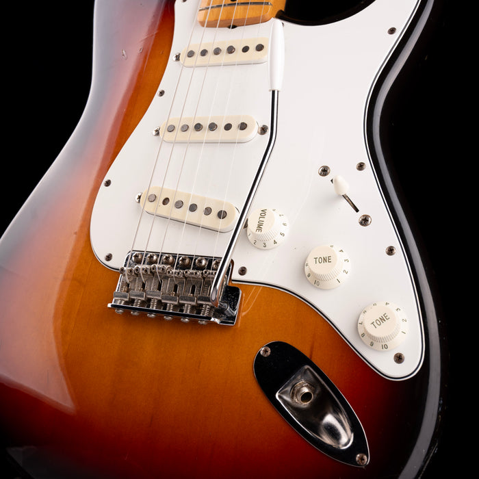 Pre Owned '89-'90 Fender Made In Japan Stratocaster '68 Sunburst With OHSC