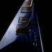 Used Jackson 2000 KV2 USA Blue Ghost Flame With OHSC