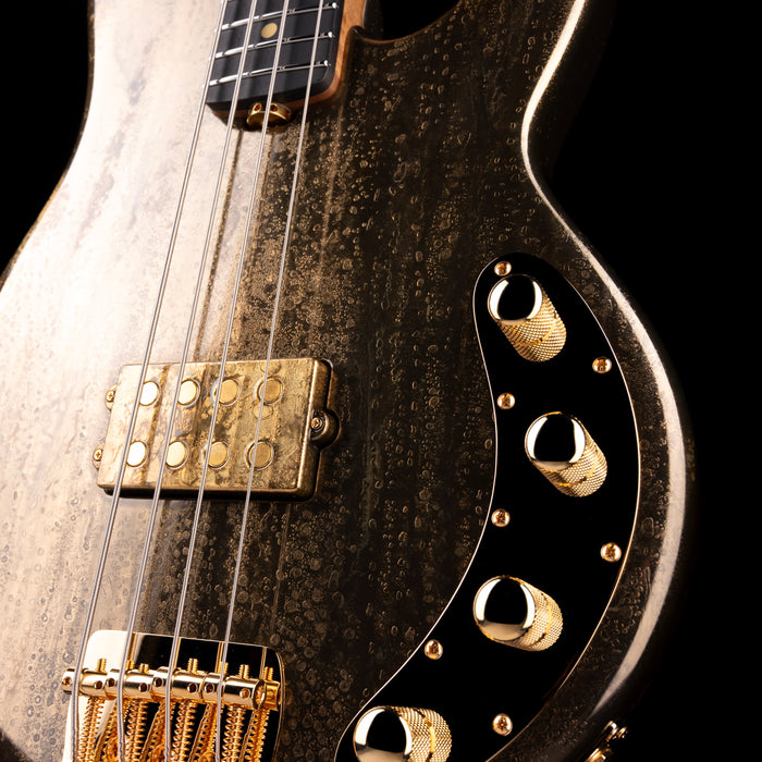 Ernie Ball Music Man Limited Edition 50th Anniversary StingRay Bass Molten Gold with Case