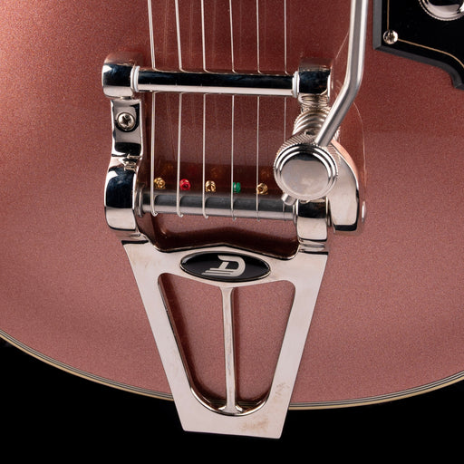 Pre Owned Dusenberg Starplayer TV Semi-Hollow Body Catalina Sunset Rose With OHSC