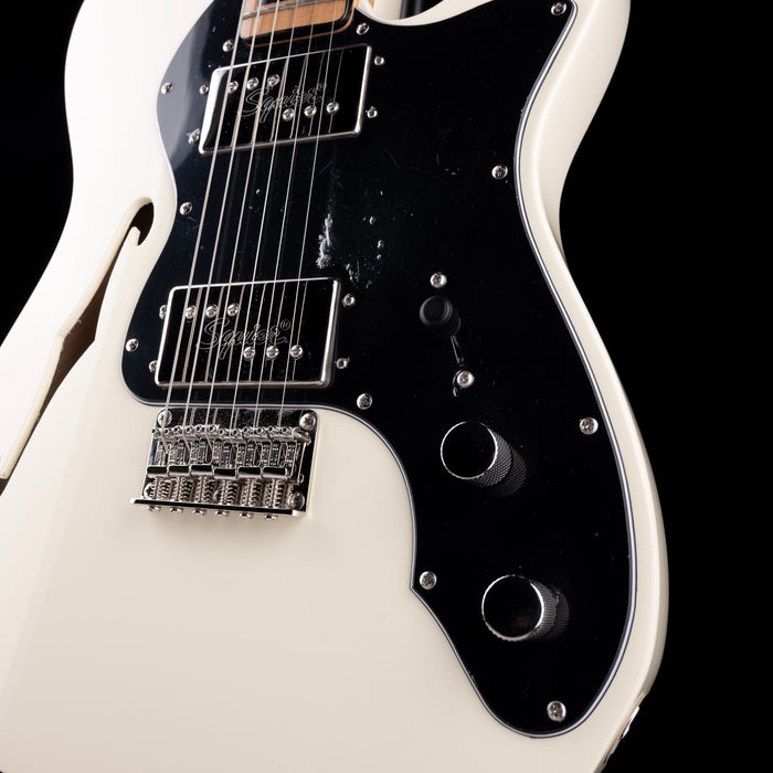 Used Squier Classic Vibe '70s Telecaster Thinline Olympic White With Gig Bag