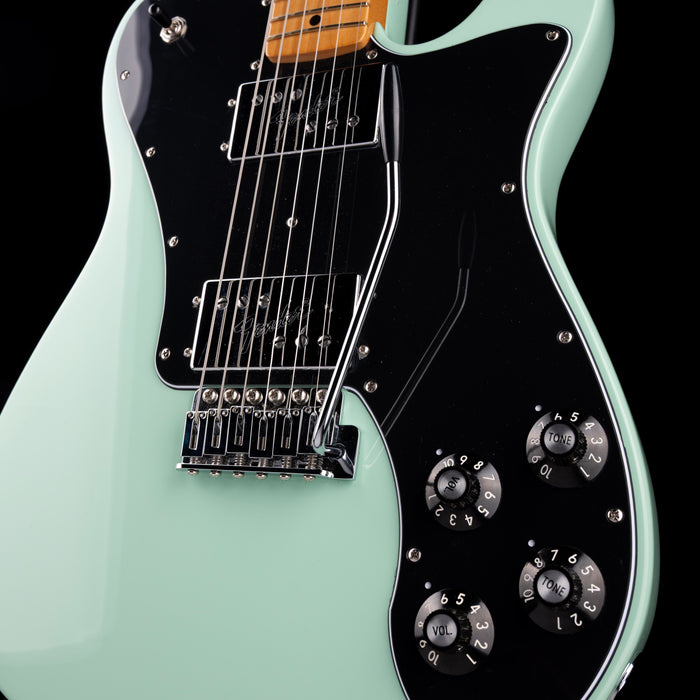 Pre Owned 2025 Fender Vintera II '70s Telecaster Deluxe With Tremolo Surf Green With Gig Bag