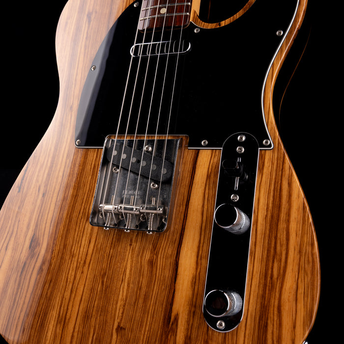 Pre Owned Fender Crafted in Japan Telecaster TL-Zebra Natural Zebrawood With OHSC