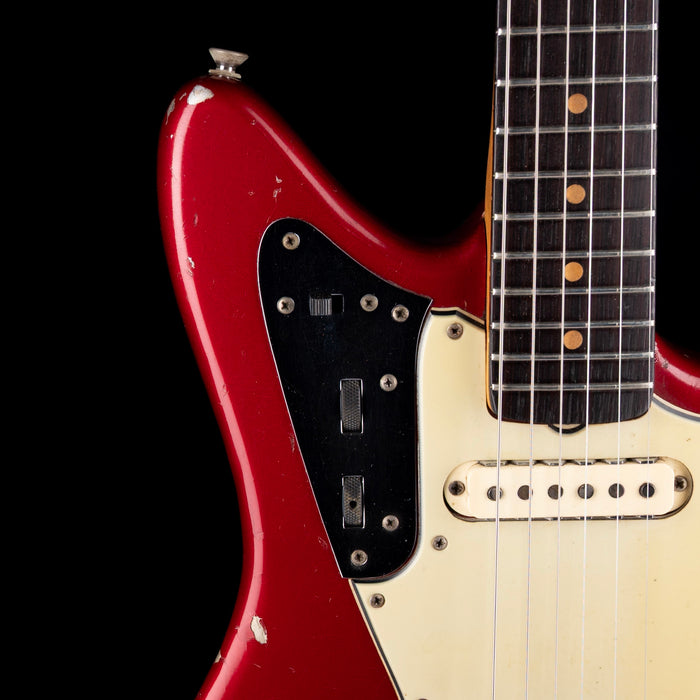 Vintage 1964 Fender Jaguar with matching Headstock - Candy Apple Red With OHSC