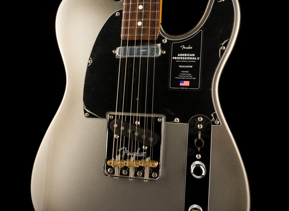 Used Fender American Professional II Telecaster Rosewood Board Mercury With Case