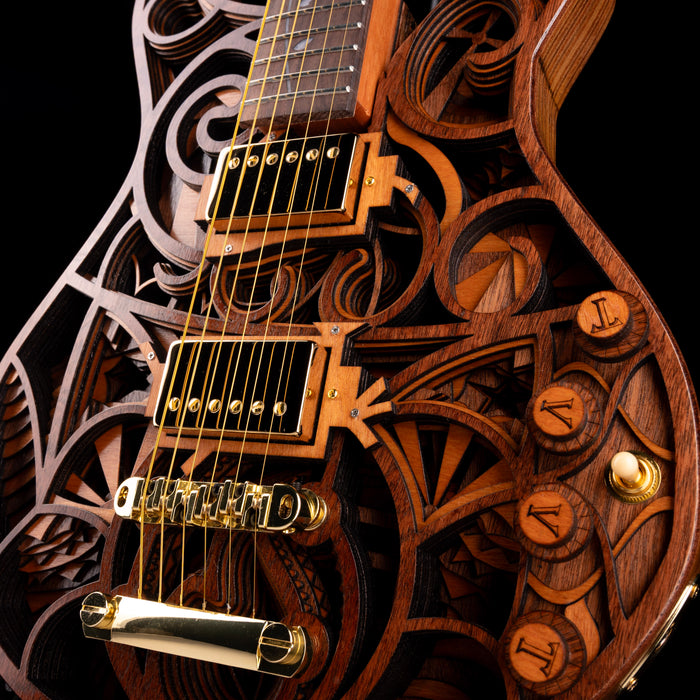 Terra Guitar Earth, Wind & Fire - Tiger Stripe