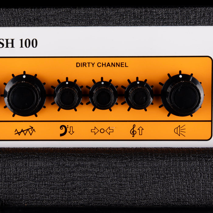 Used Orange Super Crush 100 1x12" Black Guitar Amp Combo