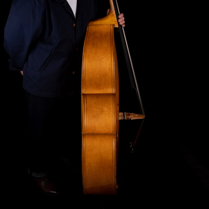 Vintage 1953 Kay M1B Upright Double Bass Viol with Softshell Case