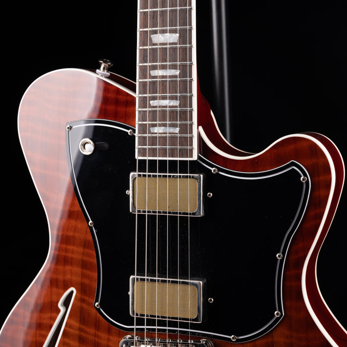Used Kauer Super Chief Redwood Burst with Gig Bag
