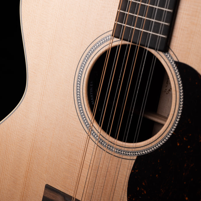 Martin Grand J-16E 12-String Acoustic Guitar With Soft Case