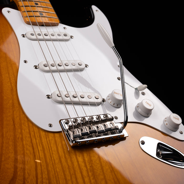 Fender 70th Anniversary American Vintage II 1954 Stratocaster 2-Color Sunburst With Case - Demo - Serial # FENV700194