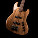 Fender Custom Shop Masterbuilt Jason Smith Custom Classic Jazz Bass NOS Zebrawood Natural With Case