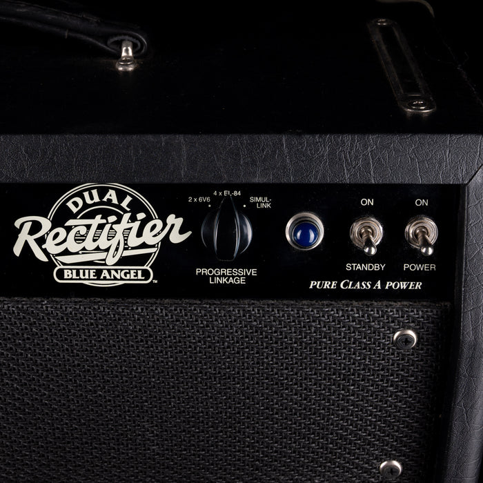 Pre-Owned Mesa-Boogie Dual Rectifier Blue Angel 18/33/38 Class A Guitar Amp Head Black With Cover