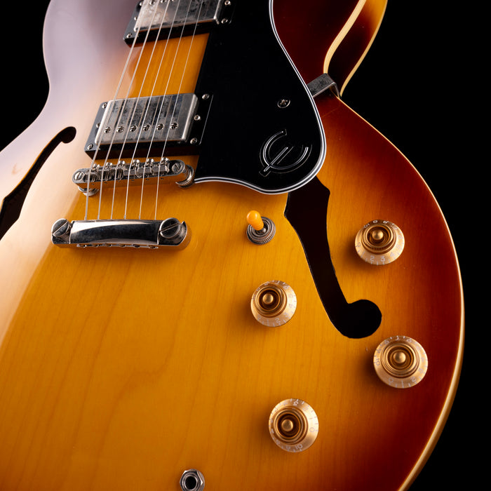 Pre-Owned 2015 Epiphone Limited Edition ES-335 Pro Iced Tea Burst