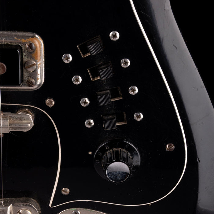 Pre-Owned Hagstrom H-12 Black 12-string Electric Guitar With OHSC