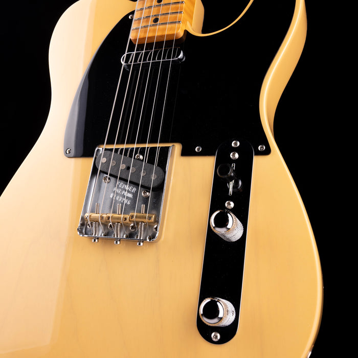 Fender Custom Shop 1952 Telecaster AAA Flame Maple NOS Faded Nocaster Blonde