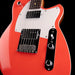 Used Reverend Charger Cleancut Feisty Red with Soft Case