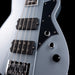 Reverend Thundergun Bass Metallic Silver Freeze with Gig Bag