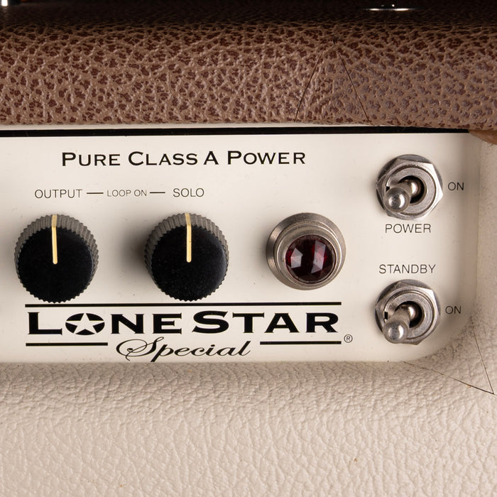 Pre-Owned Mesa Boogie Lonestar Special 2x12" Guitar Amp Combo Cocoa Bronco With Cover and Footswitch