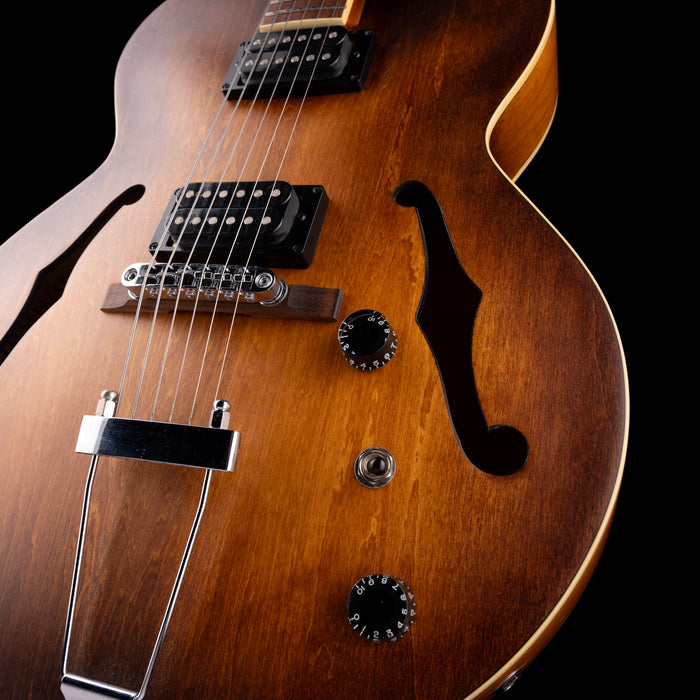 Used Ibanez Artcore AF55 Tobacco Flat Sunburst With Case