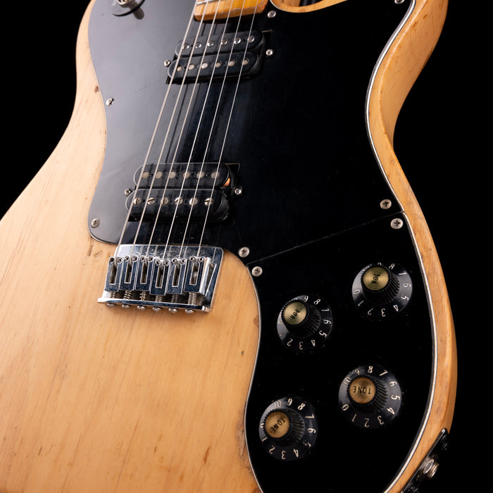 Vintage 1972 Telecaster Deluxe Modified Natural With Case