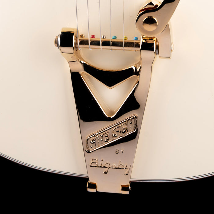 Gretsch G6136T-59 Vintage Select '59 White Falcon Lacquer Vintage White with Case