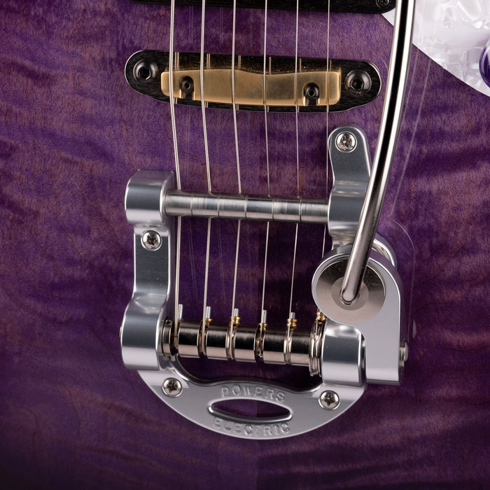 Powers Electric A-Type Select Ube Burst with Soft Case
