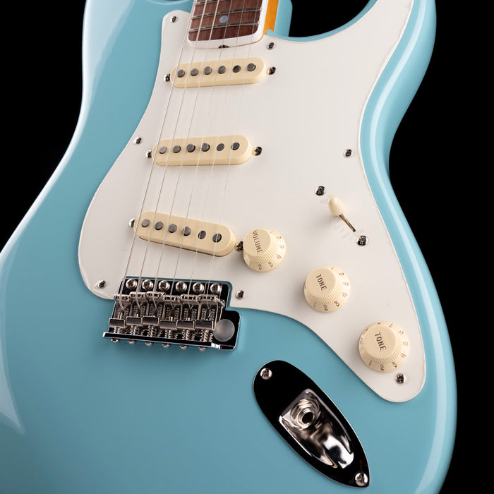 Used 2024 Fender Eric Johnson Stratocaster Tropical Turquoise With OHSC