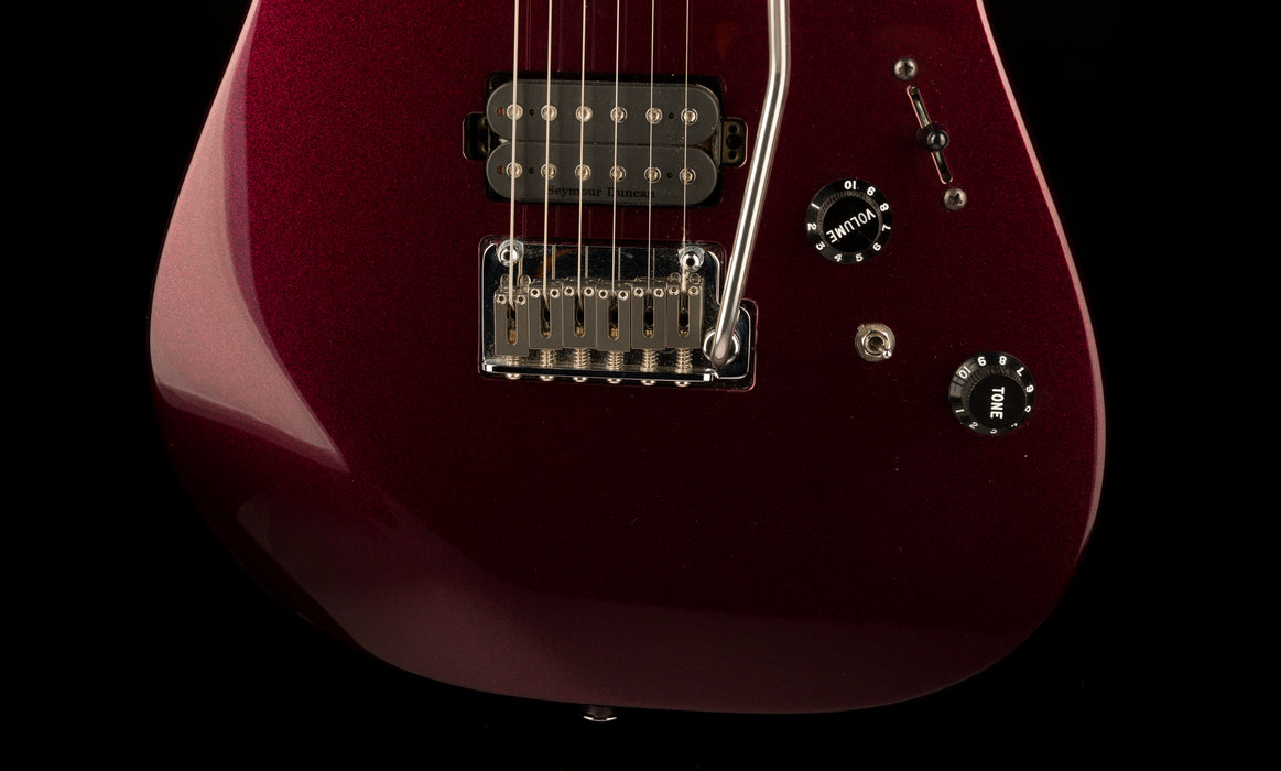 Used Charvel USA Select DK24 HH 2PT CM Caramelized Flame Oxblood With Case