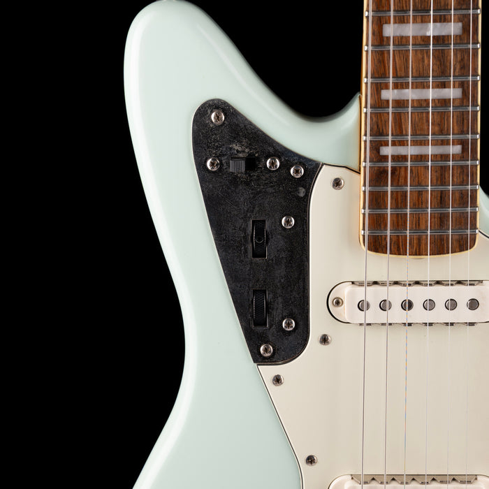 Pre-Owned 2023 Squier Classic Vibe 70’s Jaguar With Mods - Surf Green With HSC