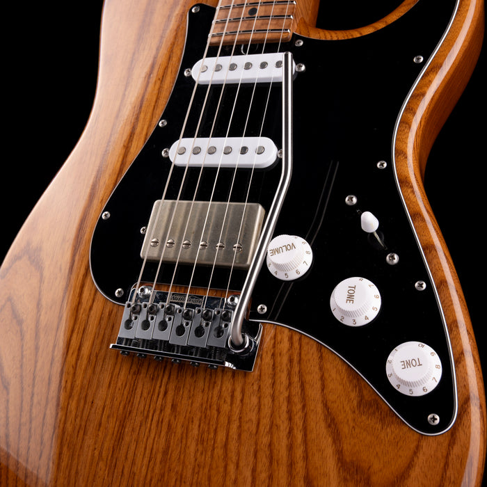Pre-Owned Suhr Custom Classic S Antique Roasted HSS - Vintage Natural With Case