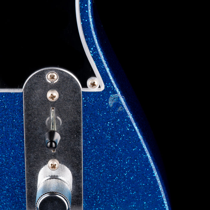 Pre-Owned Fender J Mascis Telecaster Bottle Rocket Blue Flake With Gig Bag