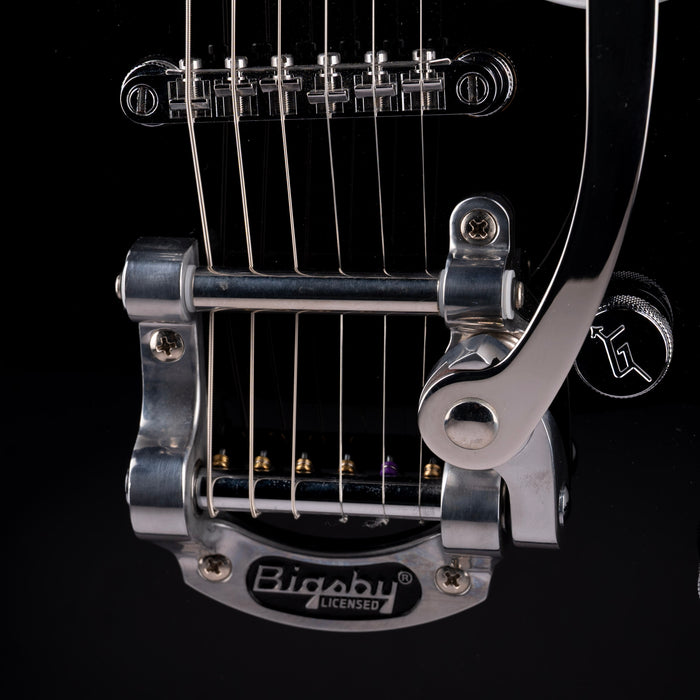 Pre Owned Gretsch G5230T Electromatic Jet With Bigsby And TV Jones Pickups Black Electric Guitar