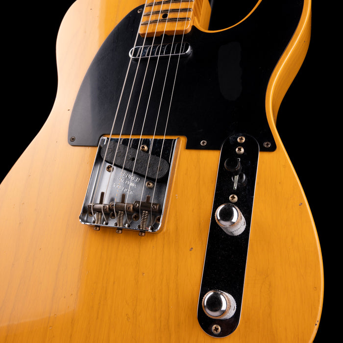 Fender Custom Shop 1952 Telecaster 60's C Journeyman Relic Butterscotch Blonde With Case