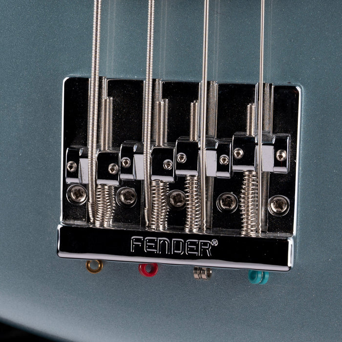 Fender Custom Shop Custom Classic Jazz Bass PJ NOS Firemist Silver With Case