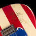 Pre-Owned Signed 2012 Fender Wayne Kramer Stratocaster USA Flag With Gig Bag