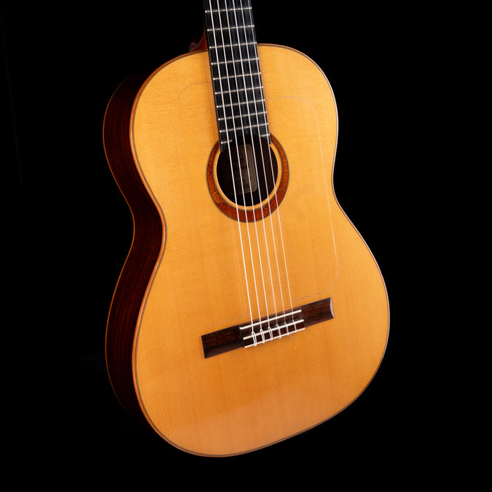 Pre-Owned Wesley Brandt Hermann Houser Classical Guitar Natural With Pickup With Case