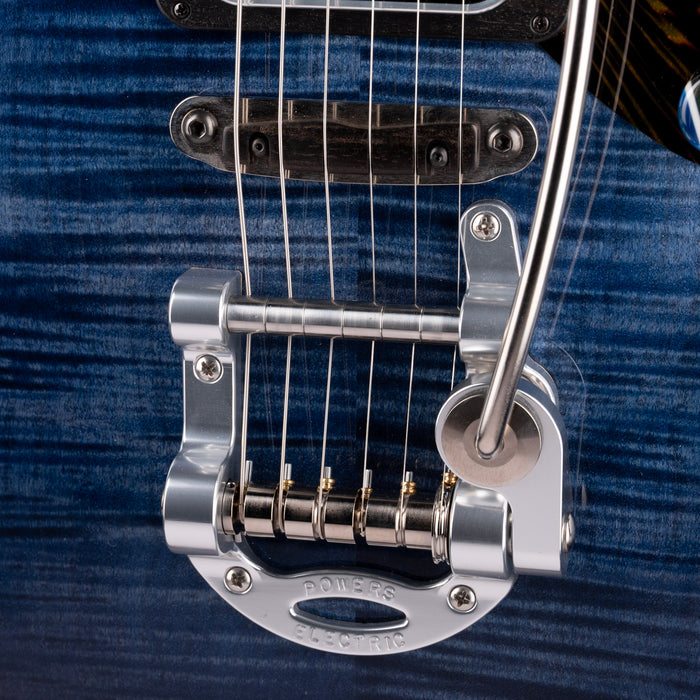 Powers Electric A-Type Select Twilight Blue with Soft Case