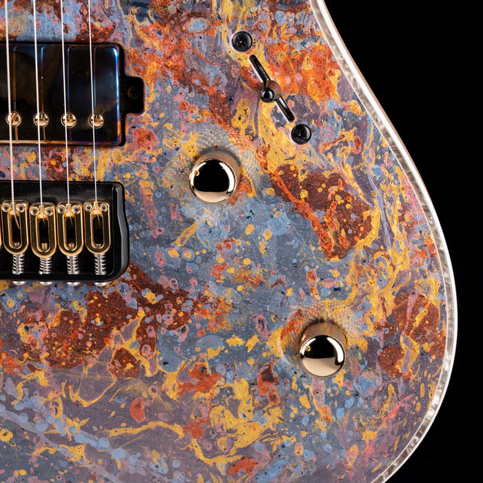 Mayones Regius 6 Imperial Nebula Splash with Case