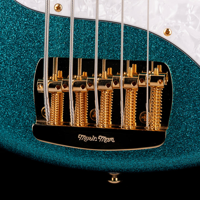 Ernie Ball Music Man StingRay Special 5 HH Bass Ocean Sparkle With Softshell Case