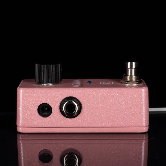 Used Keeley Mini Katana Clean Boost Pink Sparkle Mini Pedal