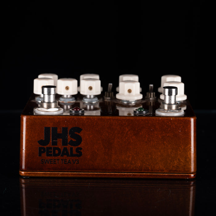 Used JHS Sweet Tea Overdrive/Distortion V3 Guitar Effect Pedal With Box - 2