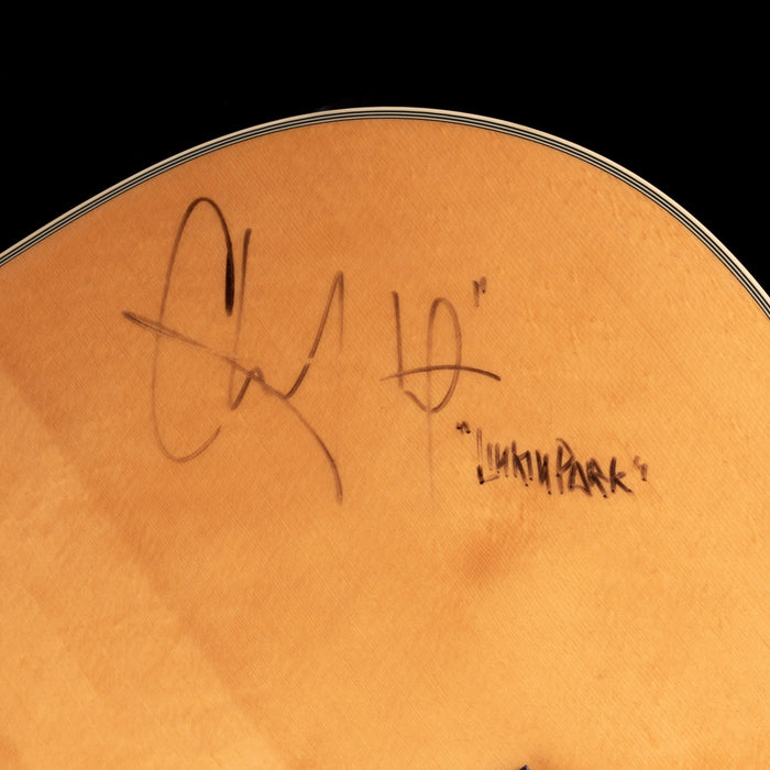 Pre-Owned 2001 Ibanez Artwood AW200CE Natural Acoustic Electric Guitar Owned and Signed by Chester Bennington