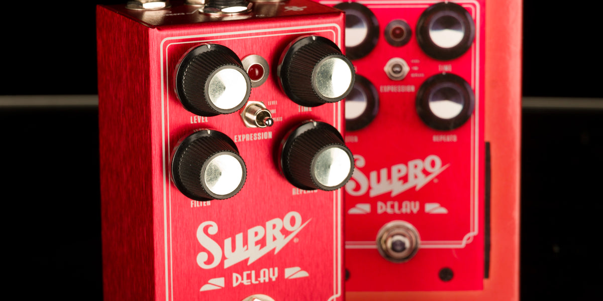 Used Supro 1313 Analog Delay Pedal with Box — Truetone Music