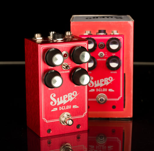 Used Supro 1313 Analog Delay Pedal with Box