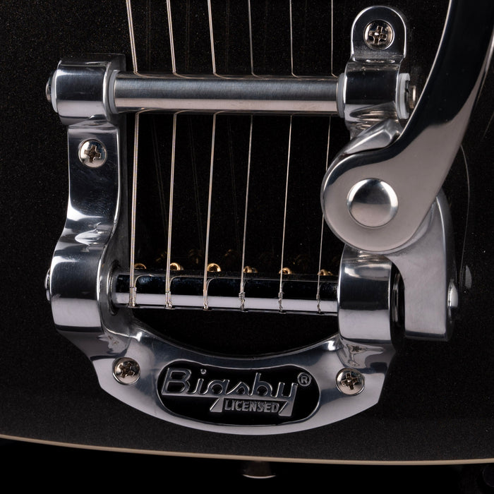 Used Squier Limited Edition Classic Vibe Custom Telecaster with Bigsby Charcoal Frost Metallic