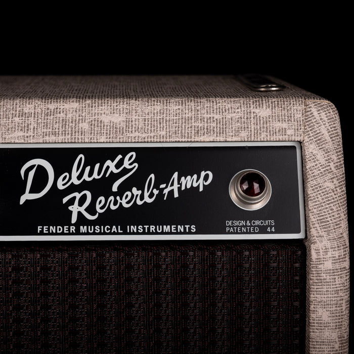 Pre-Owned Custom/Modified Alessandro Fender '65 Deluxe Reverb Head & Matching Cab - Fawn