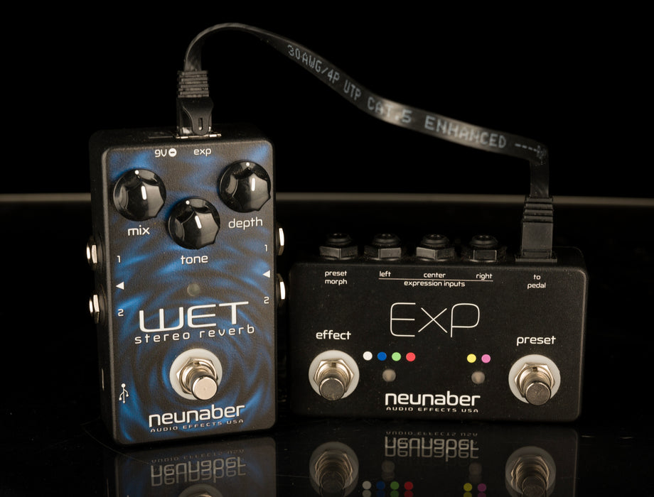 wet reverb pedal Used Neunaber Wet Reverb Pedal with Expander Controller Pedal and Cabl — Truetone Music