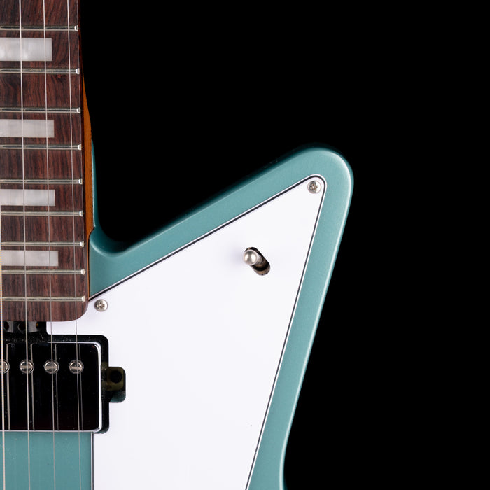 Used Sterling by Music Man Mariposa Dorado Green with Hardshell Case